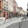 Esquisse de la rénovation de la chaussée de la rue Basse
