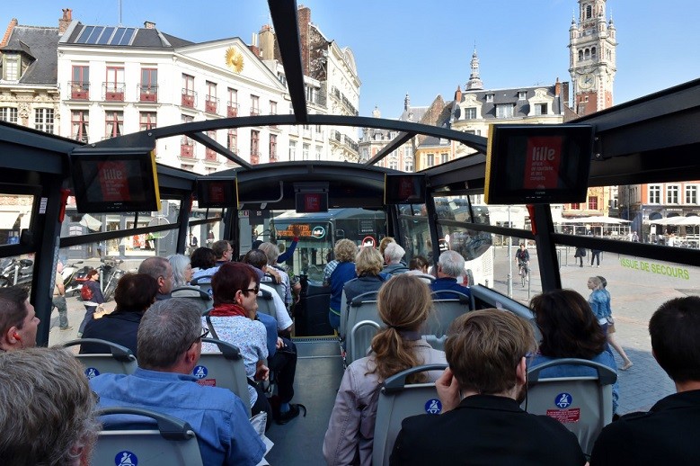 La formule Braderie comprend une visite de Lille en city tour, le vendredi 1er ou lundi 4 septembre.