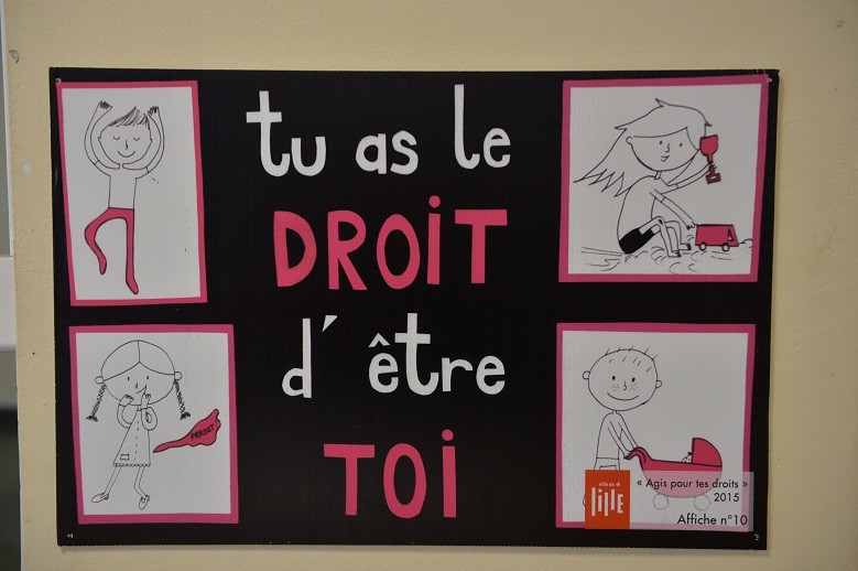 Le CME engagé pour la journée "J'aime mes droits" en 2016