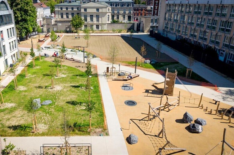 Voici le jardin Line Renaud