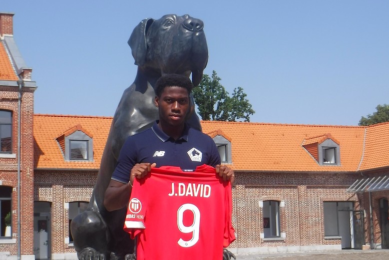 Arrivée de Jonathan David au LOSC