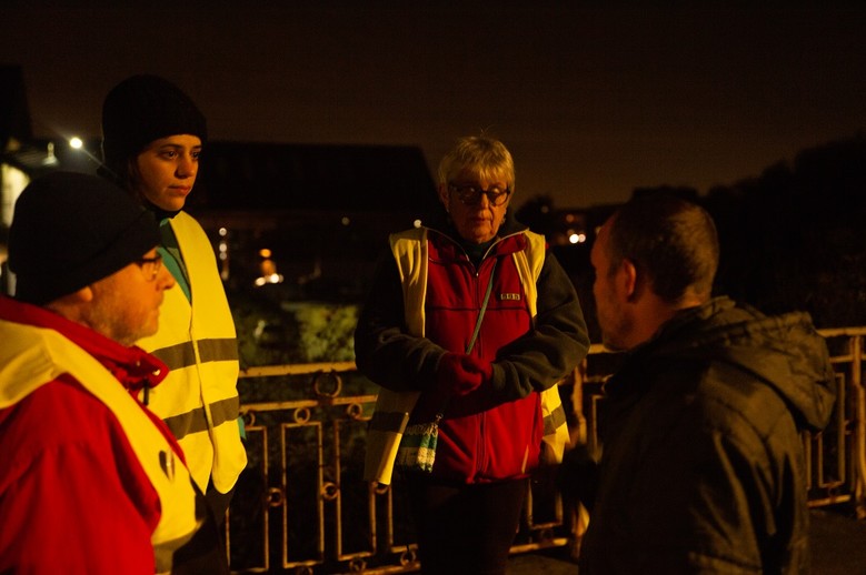 Les Restos du Coeur sont l'une des associations qui assurent toujours des maraudes en cette période de confinement.© Guilhem Fouques