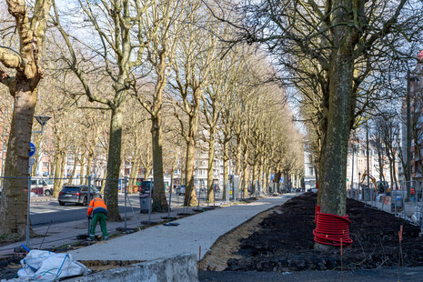 Place du Maréchal Leclerc, travaux