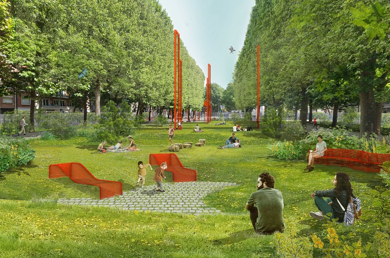 Lille : la place du Maréchal Leclerc devient un immense jardin public