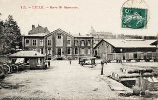 Saint-Sauveur : gare de marchandise (XIXe siècle)
