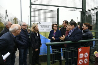 Inauguration terrain hockey