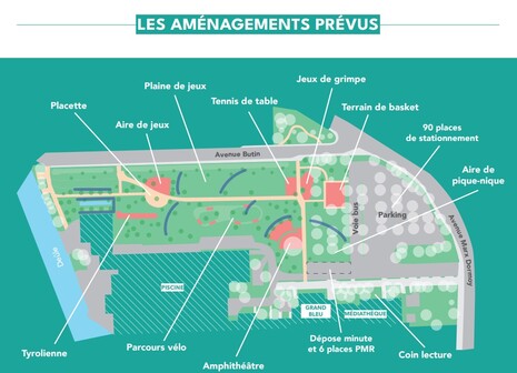 Plaine Marx Dormoy - plan des aménagements (1)