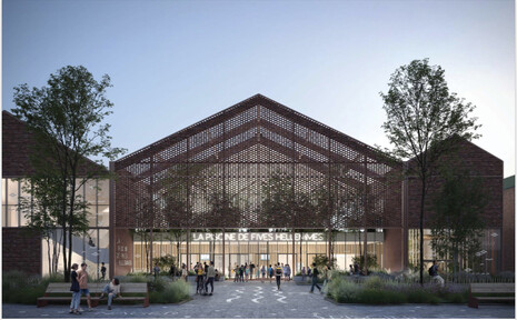 Future piscine Fives - Hellemmes (perspective)