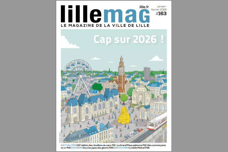 Couverture du Lille Mag 163