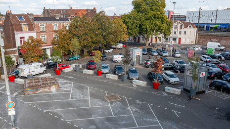 La place Caulier avant la métaporphose
