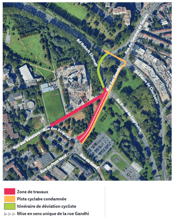 déviation rue des bateliers