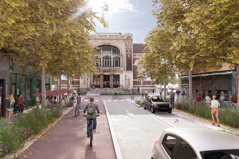 La rue d'Inkerman de demain