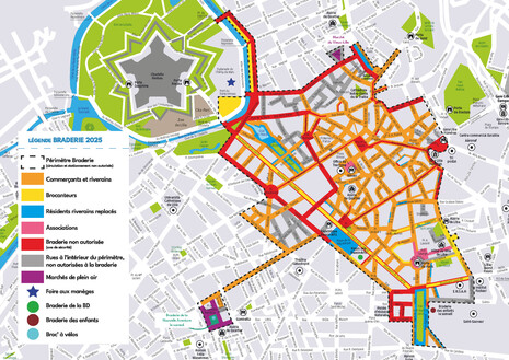 Braderie de Lille 2025 : le plan