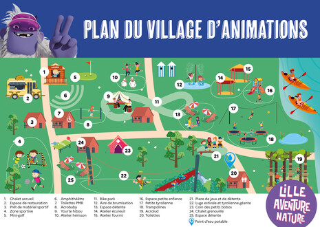 Lille Aventure Nature 2025 plan