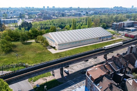 Piscine boulevard Strasbourg - aérienne