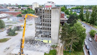 Site EDF - Transpole, démolition en cours