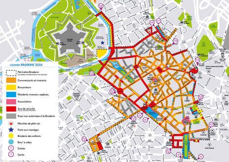Braderie de Lille 2026 : le plan