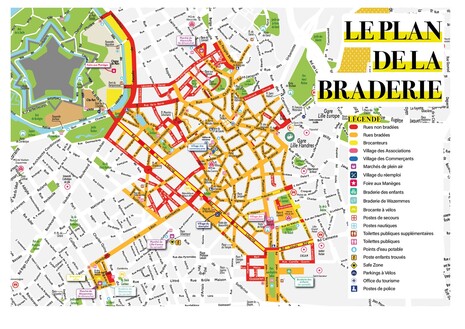 Braderie de Lille 2026 : le plan
