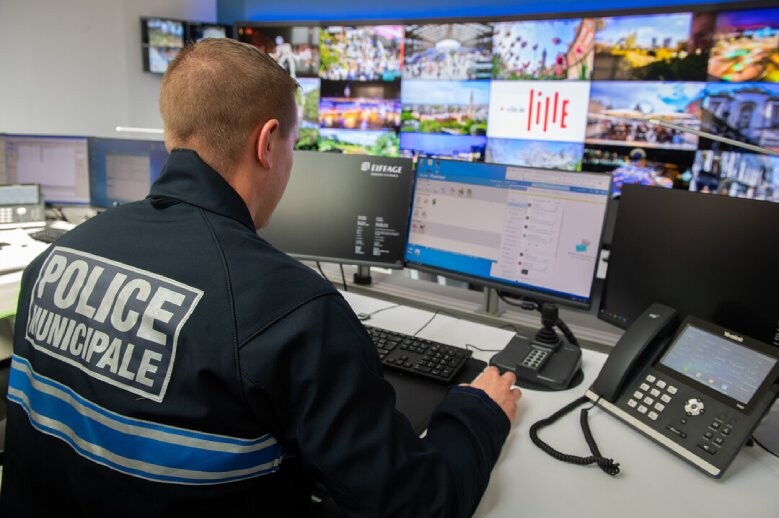 Le centre de supervisation urbain de Lille