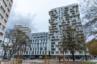 Le bâtiment de la future Autorité douanière, rue Saint-Venant.