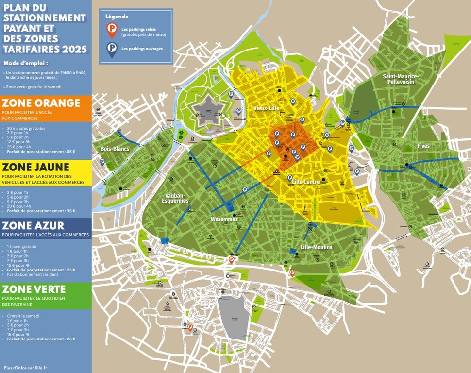 Stationnement payant Lille 