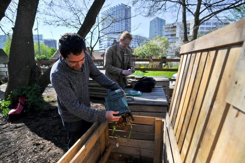 Composteur jardin bois - Nature & Découvertes