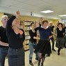 À l’espace senior de Wazemmes, on danse de la Bachata ! Photo Daniel Rapaich, Ville de Lille.