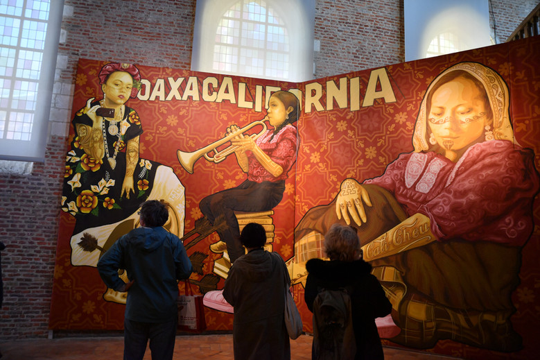 Exposition Intenso/Mexicano, musée de l'Hospice Comtesse. Photo Dan. R.