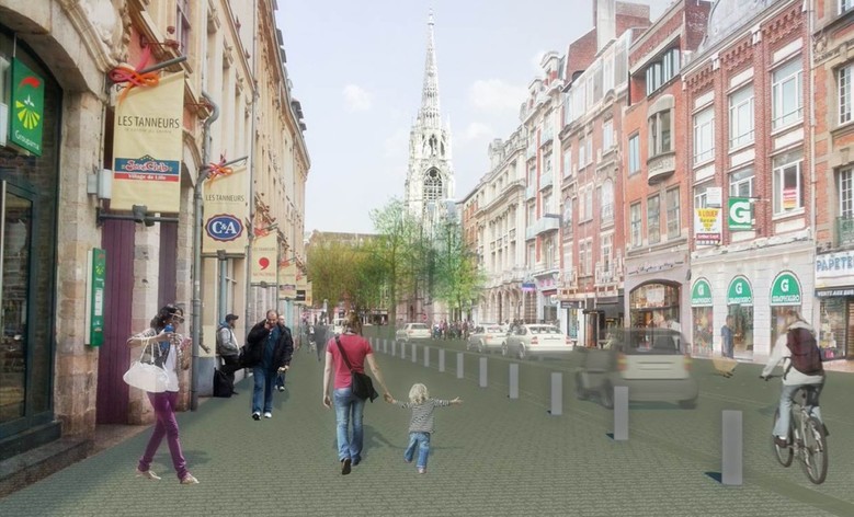 Rue Pierre Mauroy, le projet