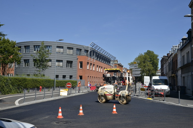 travaux enrobé
