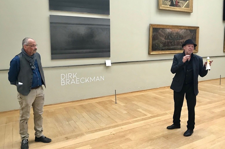 Dirk Braeckman expose à Lille (Palais des Beaux-Arts). Photo C.L.
