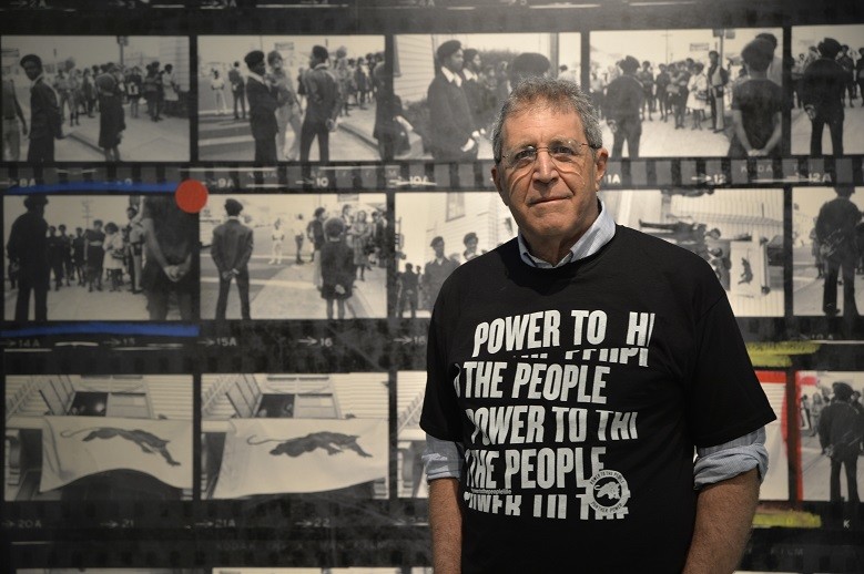 Stephen Shames présente ses photos (expo Power to the People).