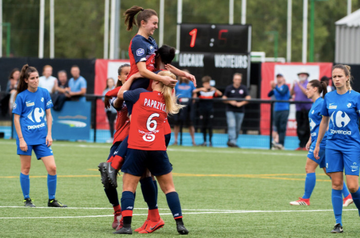 L'équipe féminine du LOSC - photo Marc Vanceunebroeck