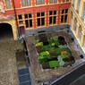 Cour d'honneur vue du haut