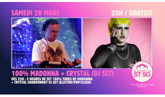 100% Madonna + Crystal Chardonnay (DJ SET)