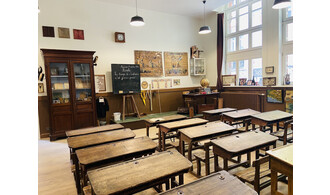 Animation en classe d'autrefois