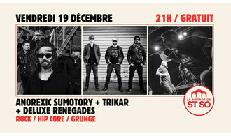 ANOREXIC SUMOTORI, TRiKaR + DELUXE RENEGADES