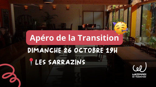 Apéro rencontre de la transition