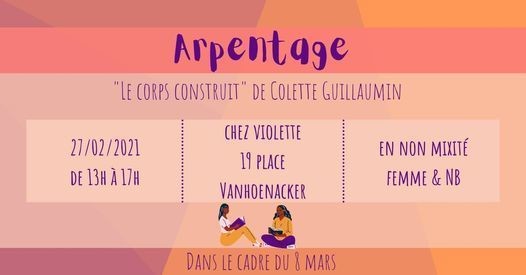 Arpentage "Le corps construit" de Colette Guillaumin