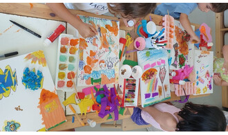 Atelier créatif avec la Bibliothèque Munipale de Lille