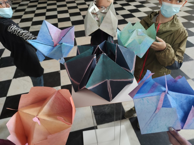 Atelier Dessiner, designer, c'est plier ! pour les 7/12 ans