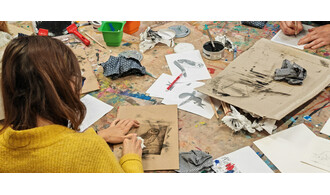 Atelier Gravure - au Mini-Lab / Le MHN fait le Mur