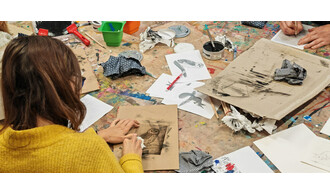 Atelier Gravure - au Mini-Lab / Le MHN fait le Mur