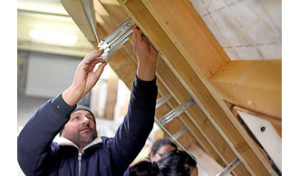 Atelier pratique isolation des murs