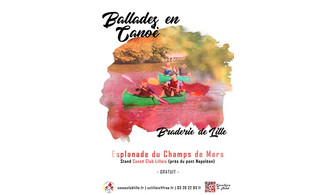 Ballades en canoë - Braderie de Lille !