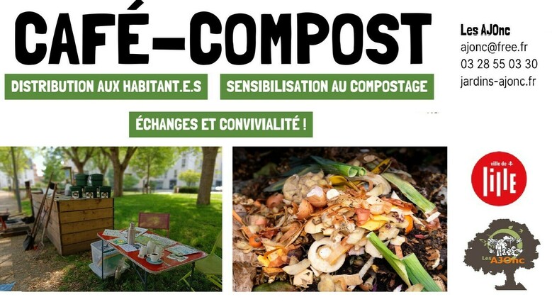 Café-Compost au Jardin Partagé des Drôles d'Waz'eaux