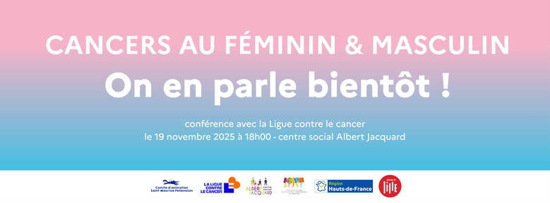 Cancers au féminin & masculin – et si on en parlait ?