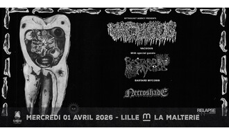 Cerbère Coryphée présente : Vacuous + Bastard Mycosis + Necro Shade