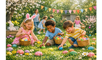 Chasse aux oeufs aux Bois-Blancs
