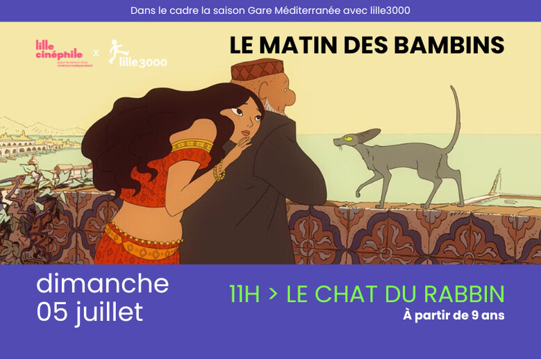 Cinéma Jeune Public - Le chat du rabbin